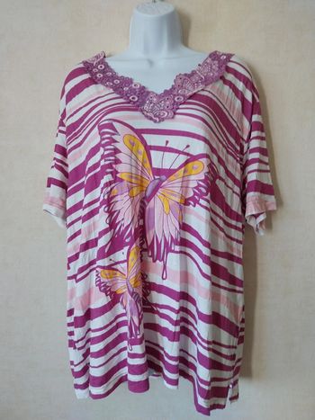 Tunique papillon Taille 54