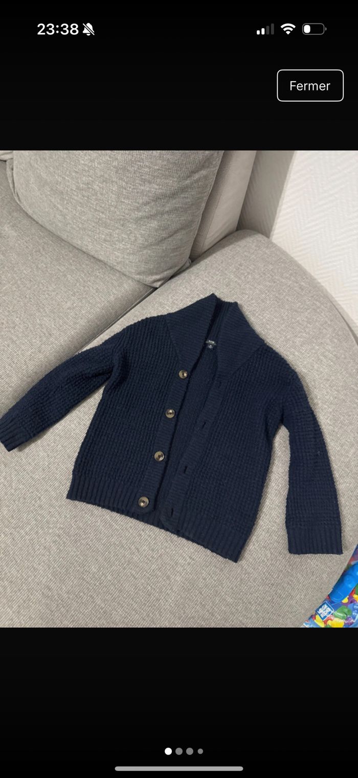 Gilet garçon