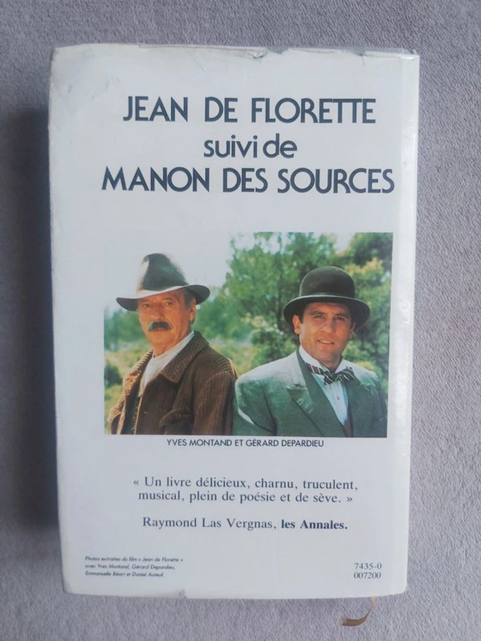 Livre Jean de Florette suivi de Manon des Sources - photo numéro 2