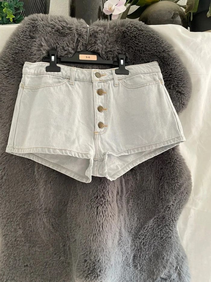 short American Apparel bleu clair taille S
