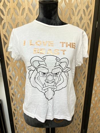 T shirt taille 40 belle et la bête