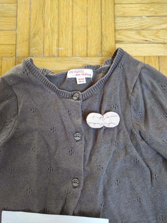 Gilet marron - photo numéro 2