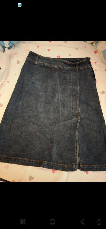 Jupe en jeans haute promod