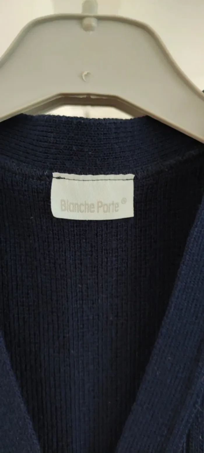 Gilet cardigan sans manche La Blanche Porte 42/44 - photo numéro 2