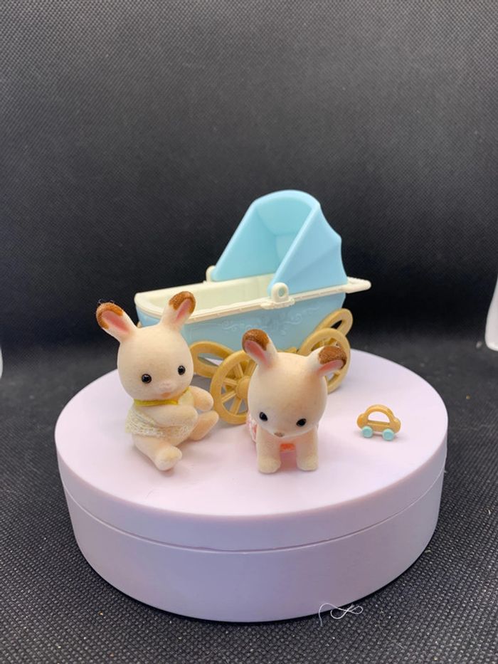 Landeau et bébés Sylvanian - photo numéro 2