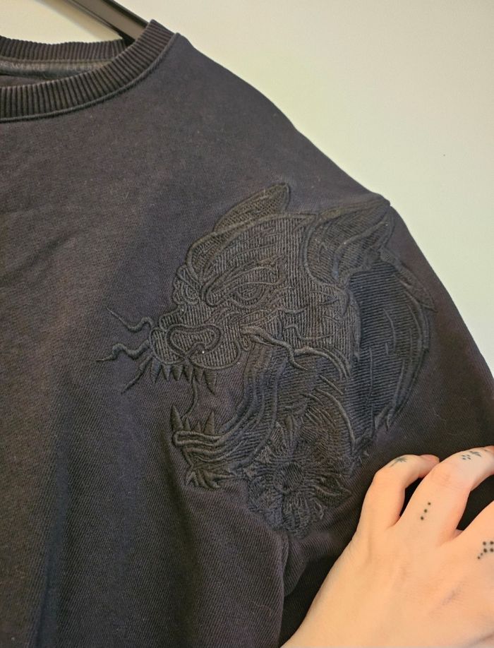 Sweatshirt noir - photo numéro 3