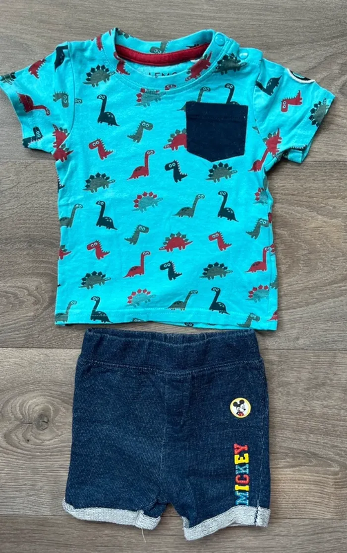 Lot printemps été taille 6 mois (14 articles) Petit bateau Tex Adidas Disney - photo numéro 4