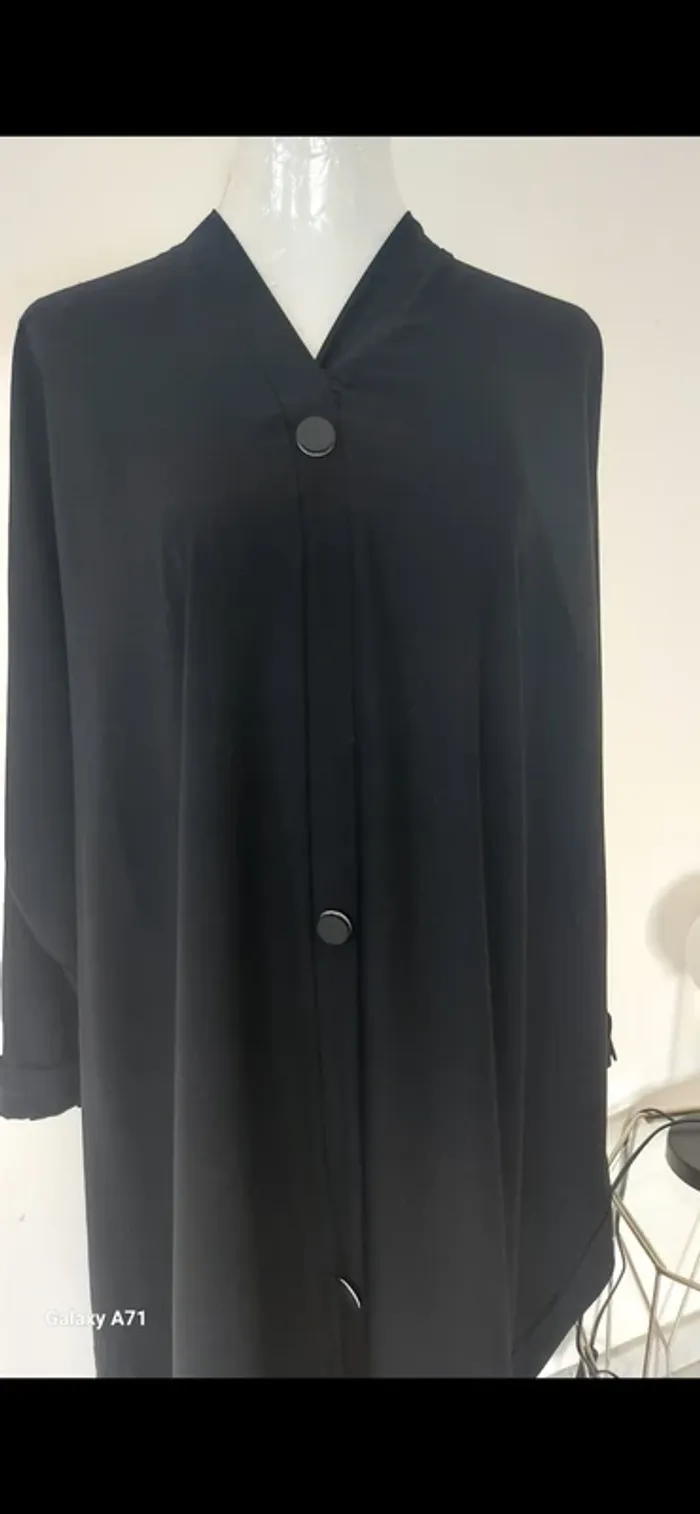 Robe émiratie noire femme +1m62 - photo numéro 8
