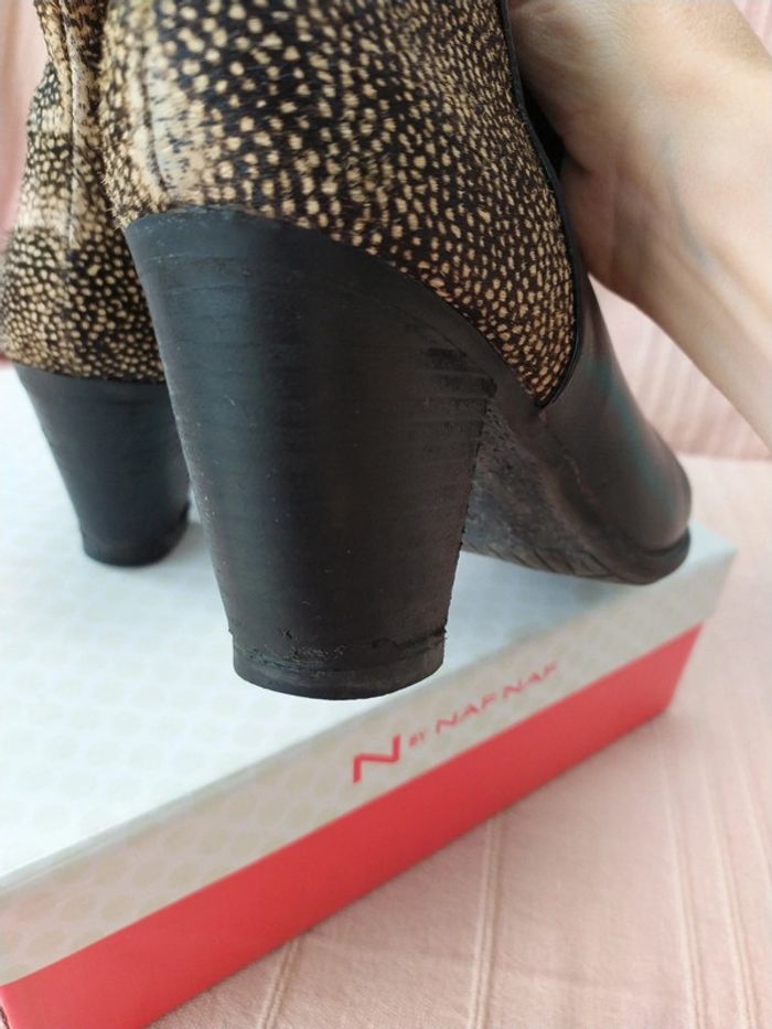 Bottines cuir taille 40 - photo numéro 5