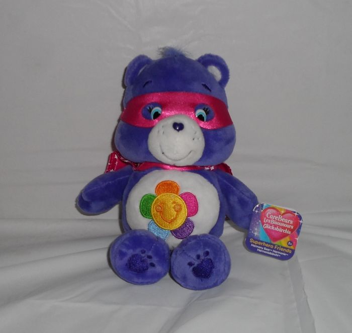 New Bean Bag Superhero Friends Harmony Bear