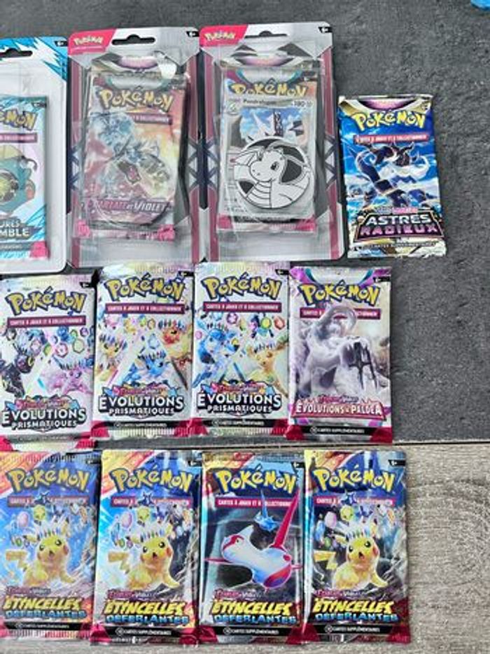 Lot Pokémon booster - photo numéro 2