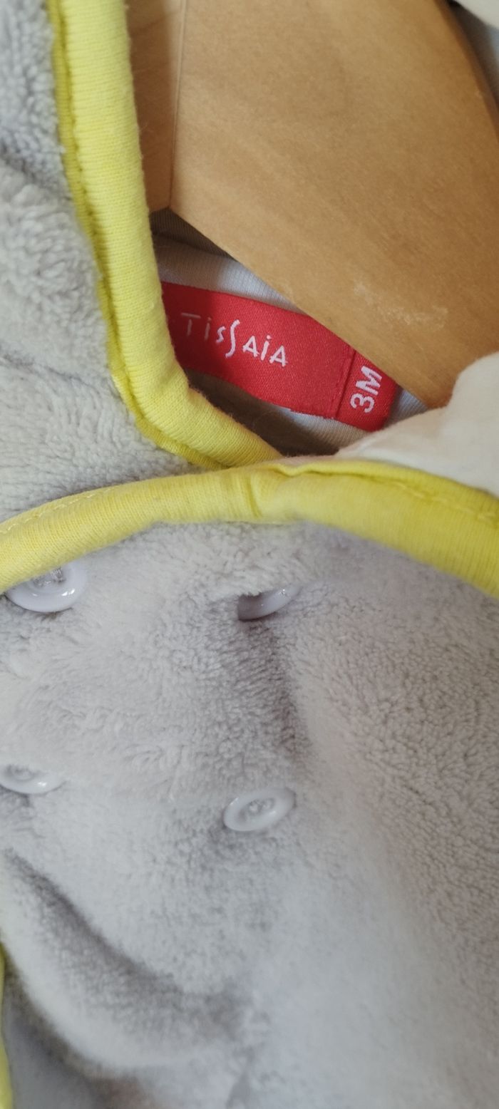 Veste / gilet garçon 3 mois tissaia - photo numéro 2