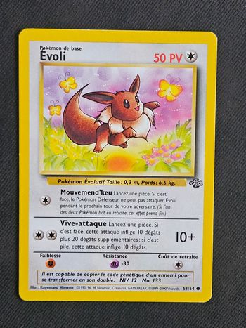 Carte Pokemon Evoli Jungle 51/64