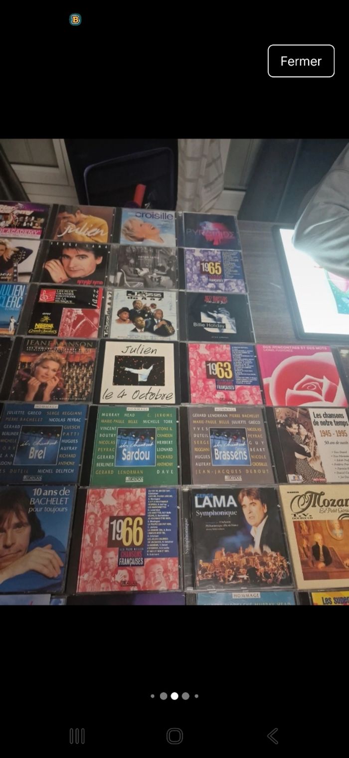 Très gros lot de cd musique 100 ou plus 🎶 - photo numéro 7