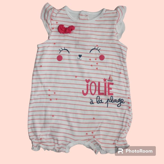 Lot de 2 combi-short taille 12 mois - photo numéro 7