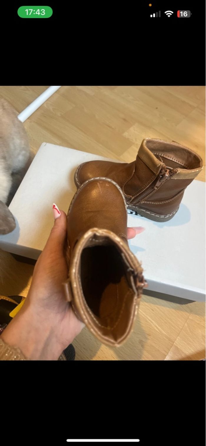 Bottines marrons 22 - photo numéro 4