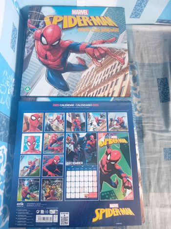 Lot 35 calendrier 2025 spider man neuf