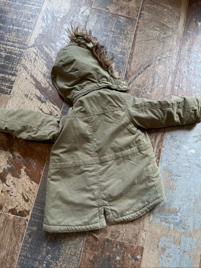 Manteau kaki 3 ans - photo numéro 5