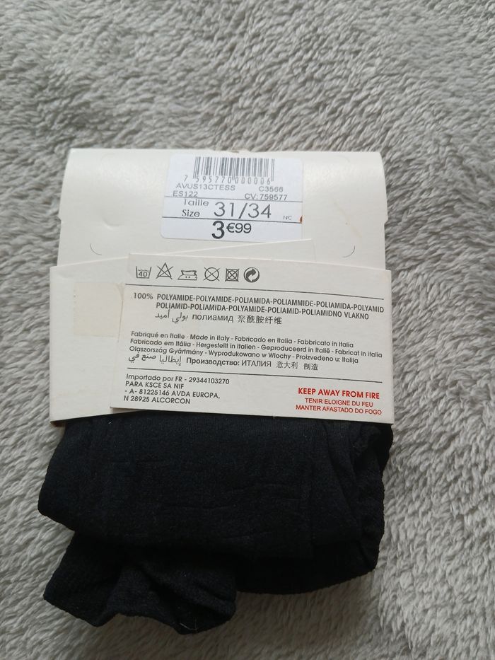 Collant 40 D noir Taille 31-34 - photo numéro 2