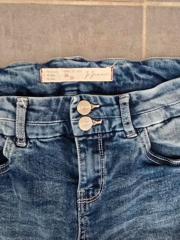 Jean skinny bleu - photo numéro 2