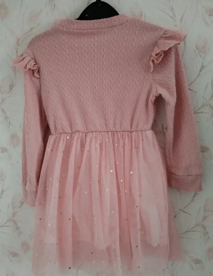 Robe fillette manche longue - photo numéro 6