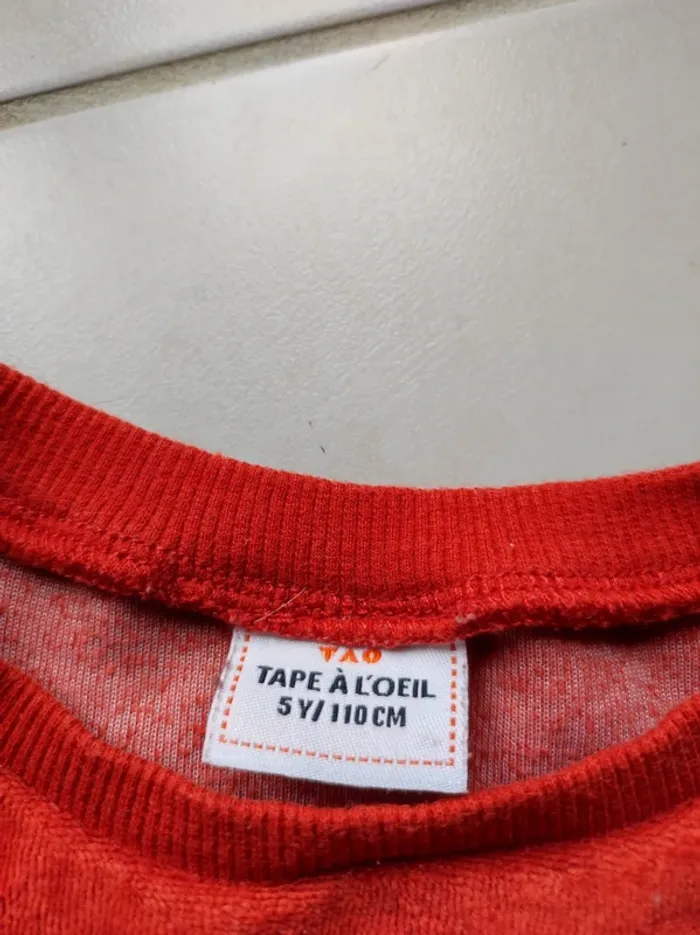 Pyjama velours Tape à l'oeil - photo numéro 3
