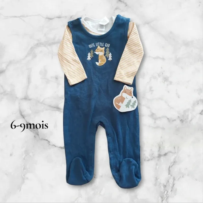 Ensemble garçon-6/9mois-little beginnings