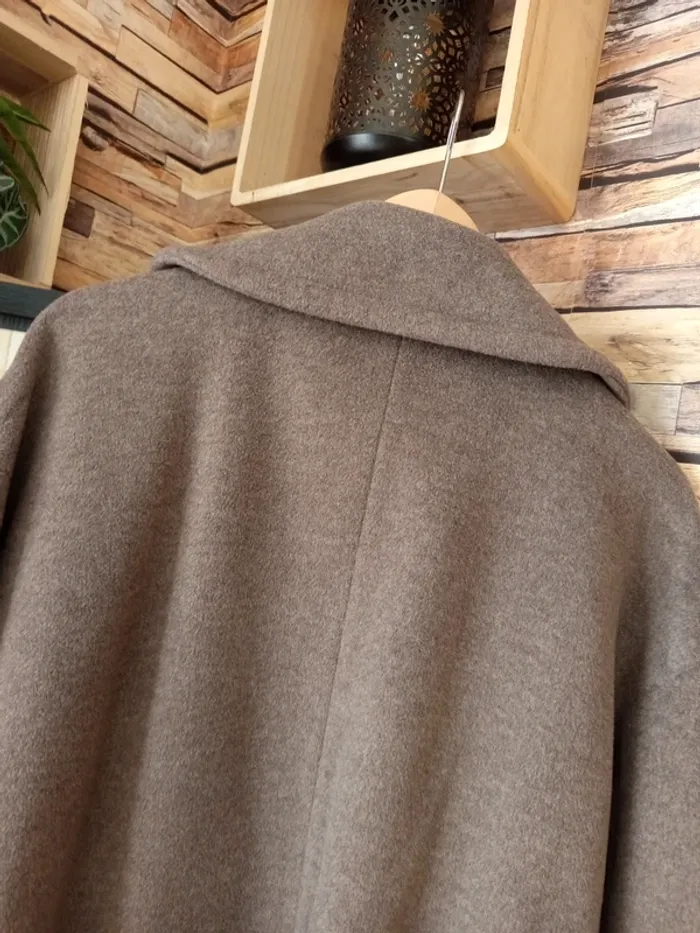 Manteau long tout doux gris - photo numéro 11
