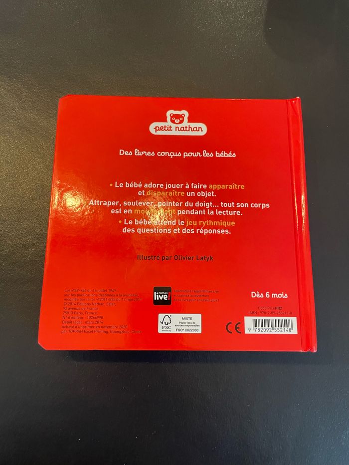 Livre cache cache - photo numéro 2