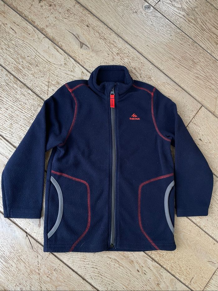 Gilet pull polaire Queshua 4/5 ans