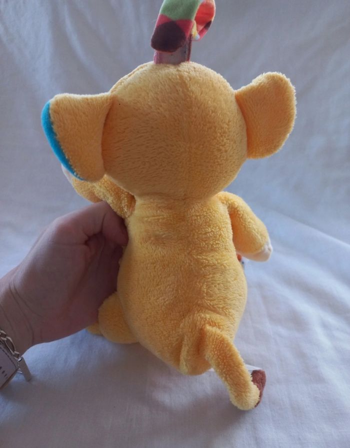Peluche hochet Simba Le Roi Lion Disney - photo numéro 7