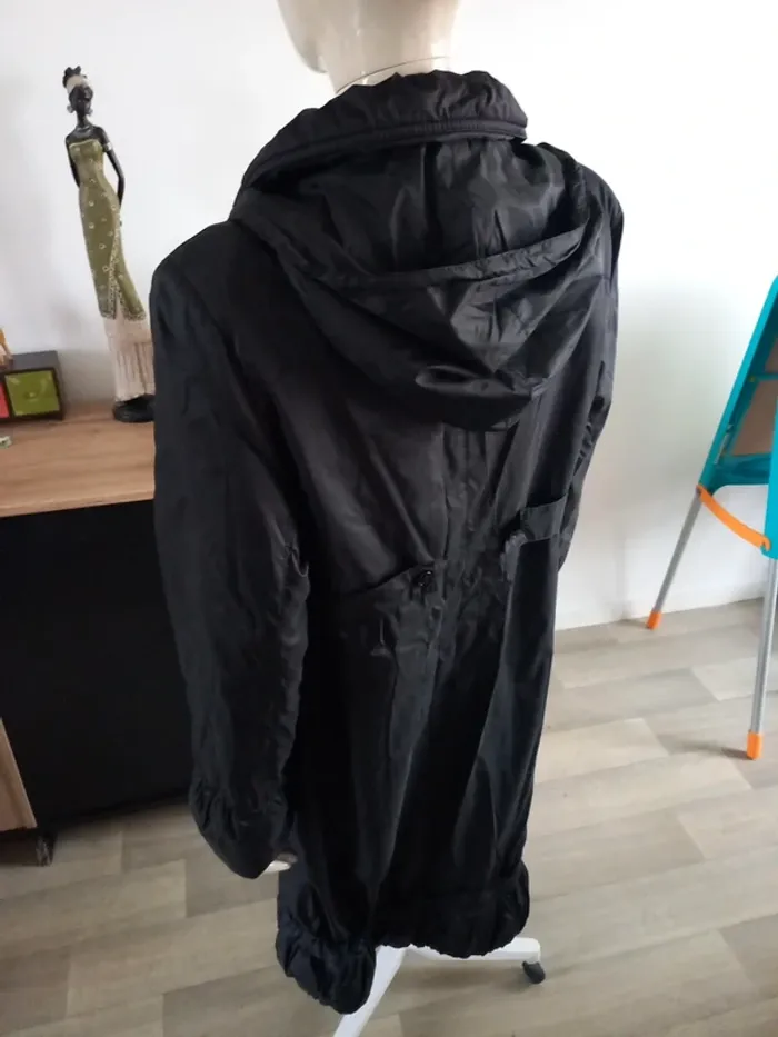 Long manteau noir T.40 - photo numéro 7