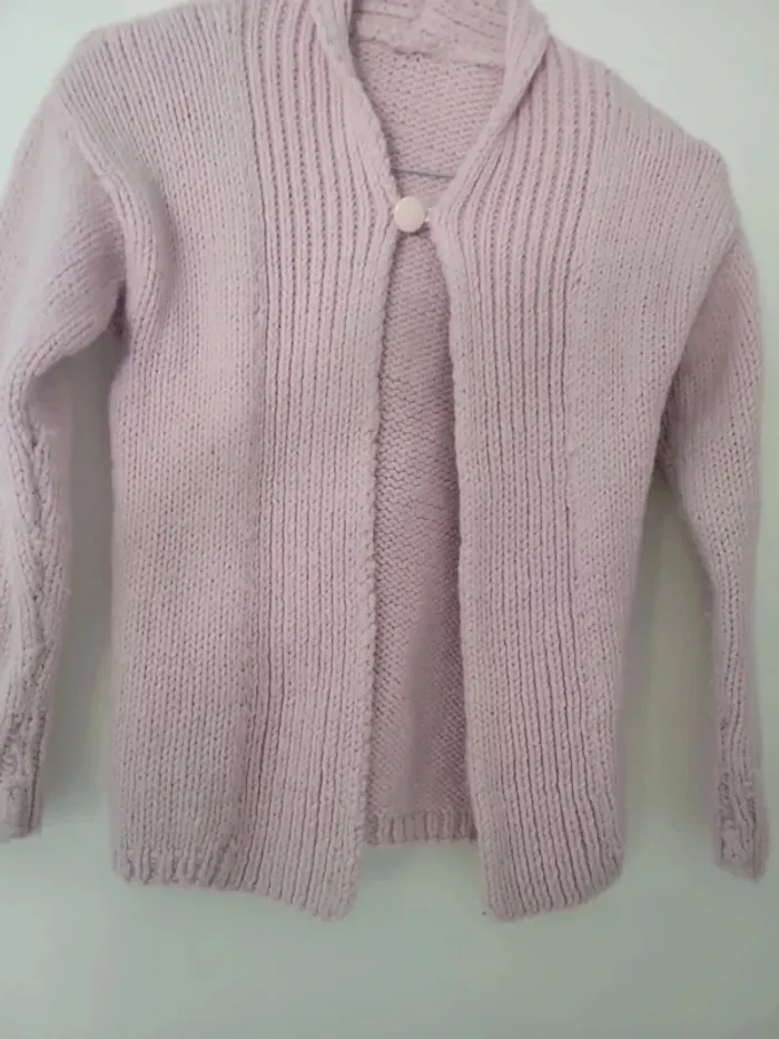 Veste fille fait main - photo numéro 7