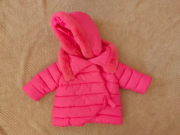 Doudoune rose neuve Billieblush 3 mois