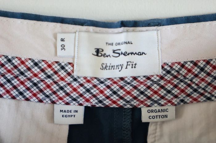 C40 pantalon bleu Ben Sherman 38 - photo numéro 4