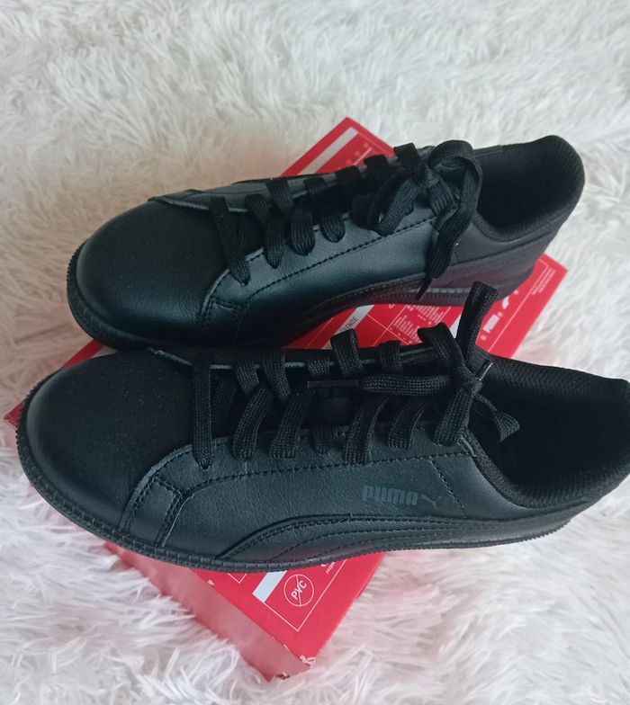 Basket Puma smash FUN L Jr unisexe neuves 🖤 - photo numéro 2