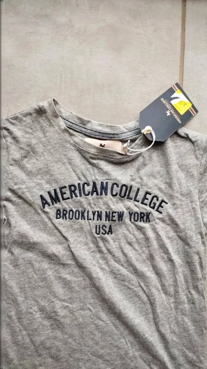 Tee-shirt american college taille 6 ans - photo numéro 5