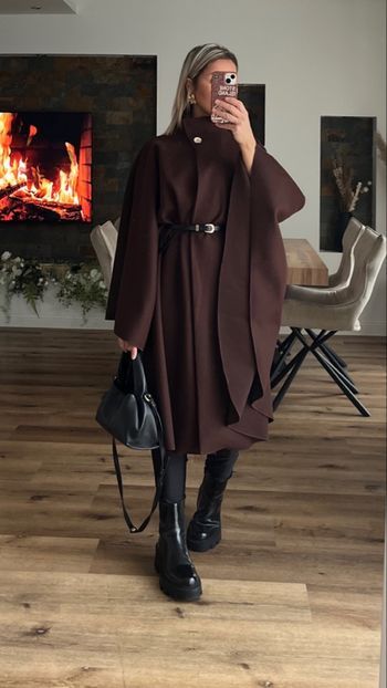 Veste cape vendu avec la ceinture