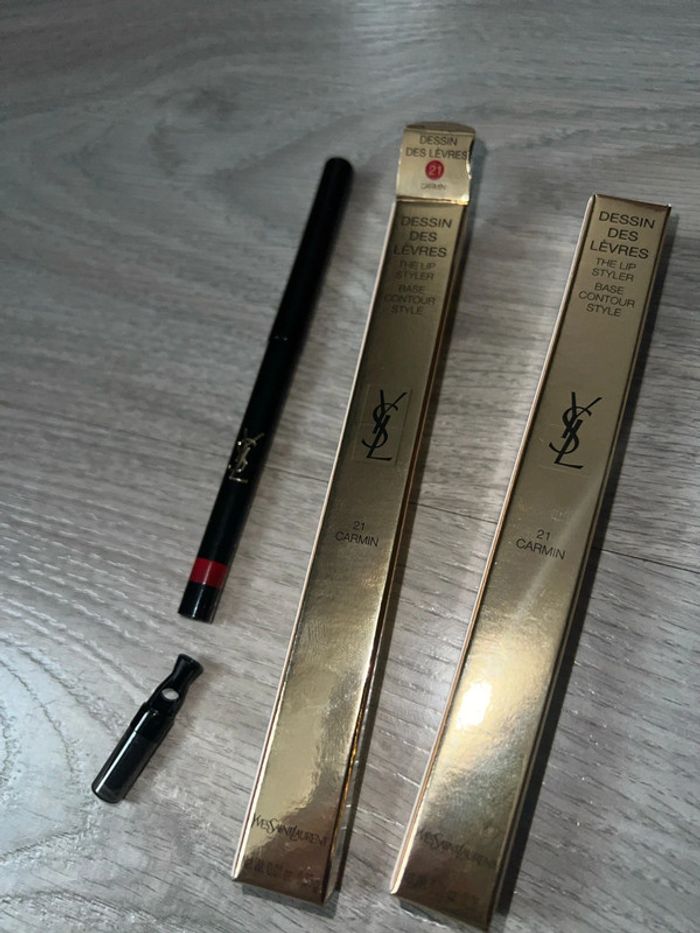 Lot de 2 Crayon à lèvre avec taille crayon d’un côté ( neuf ) - photo numéro 10