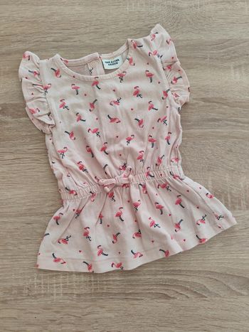 Robe flamant rose
