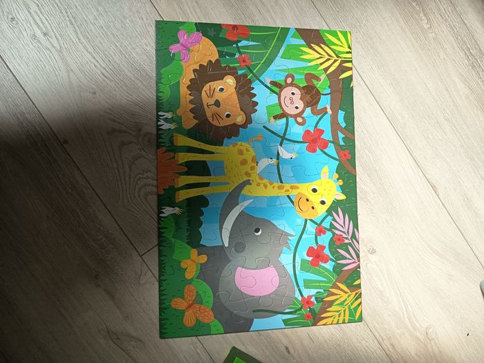 Puzzle animaux phosporescents