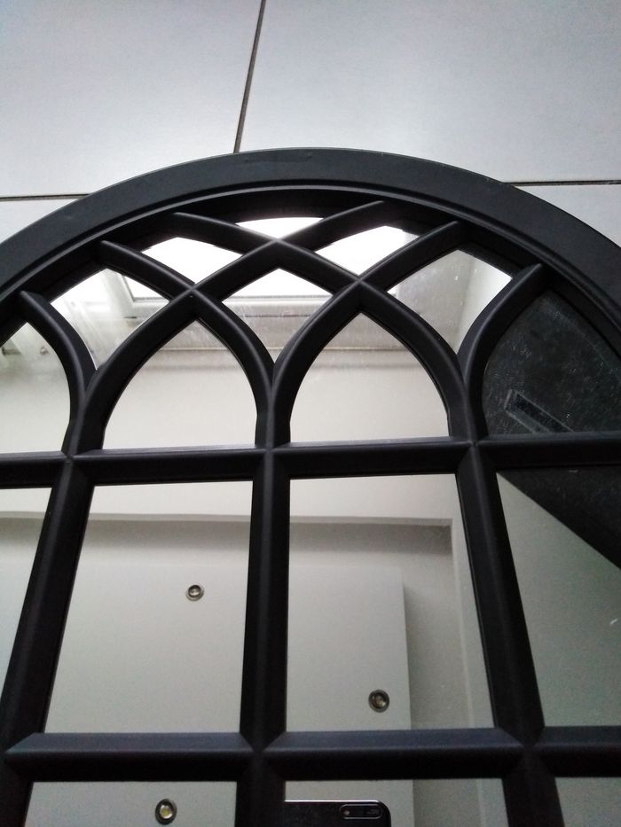 Miroir en forme d'arche noir - photo numéro 3