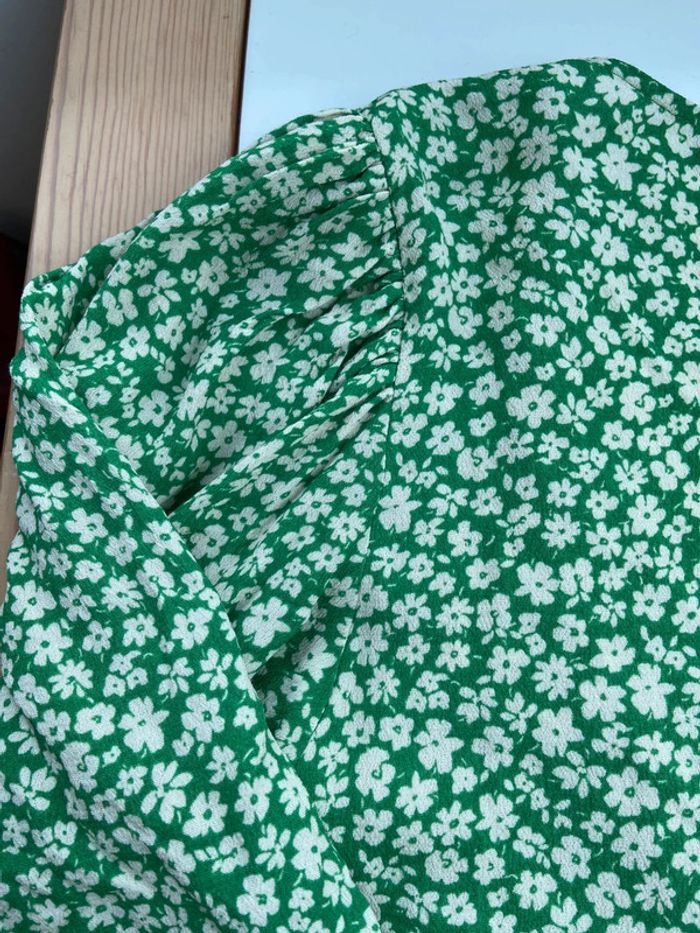 Blouse croisée boutons - photo numéro 5