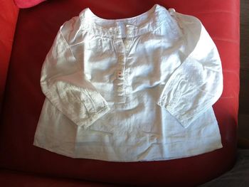 Tunique obaibi 23 mois blanche