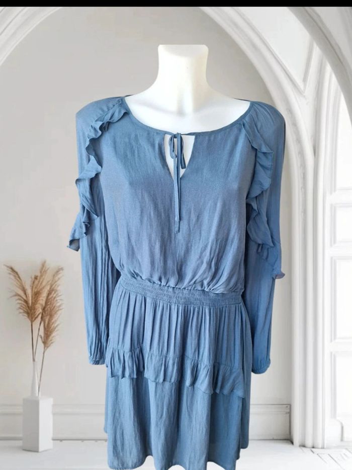 Magnifique robe bleu marine Promod M