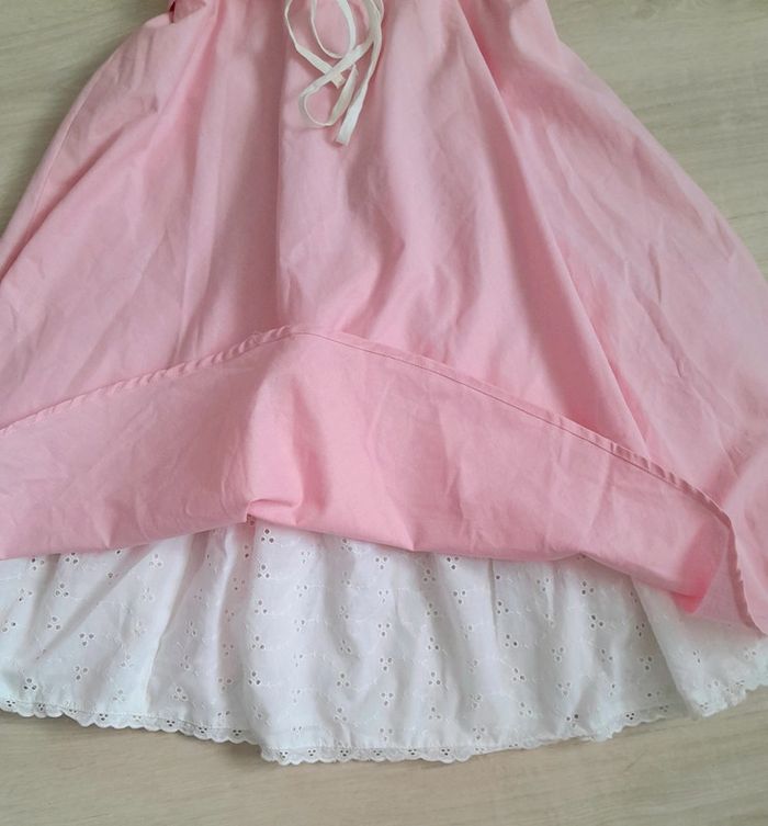 Robe rockabilly rose et dentelle - photo numéro 11