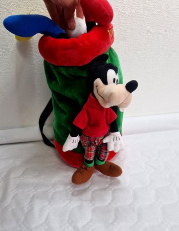 Peluche / sac bandoulière , Dingo , golf , Disney , jemini team , range pyjama , vintage