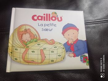 Livre album enfant, Caillou la petite sœur, NEUF