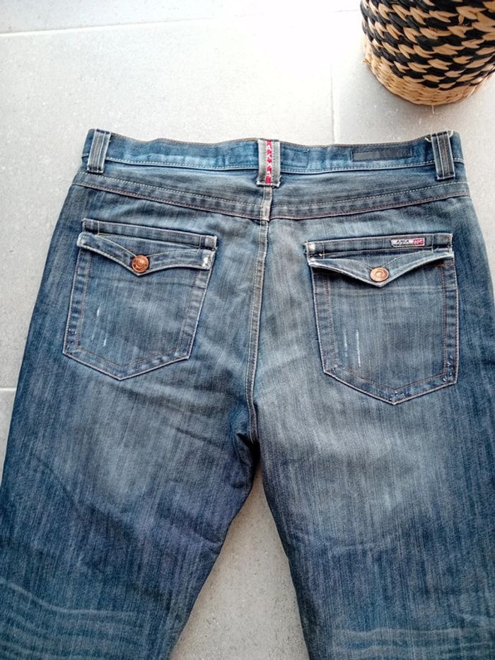 Jean Bootcut en Denim pour Homme avec Jambe Évasé - photo numéro 11