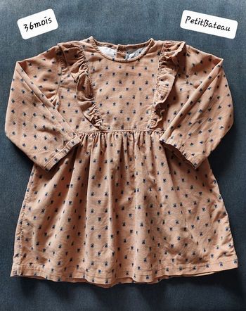 Petit Bateau Robe 36 mois